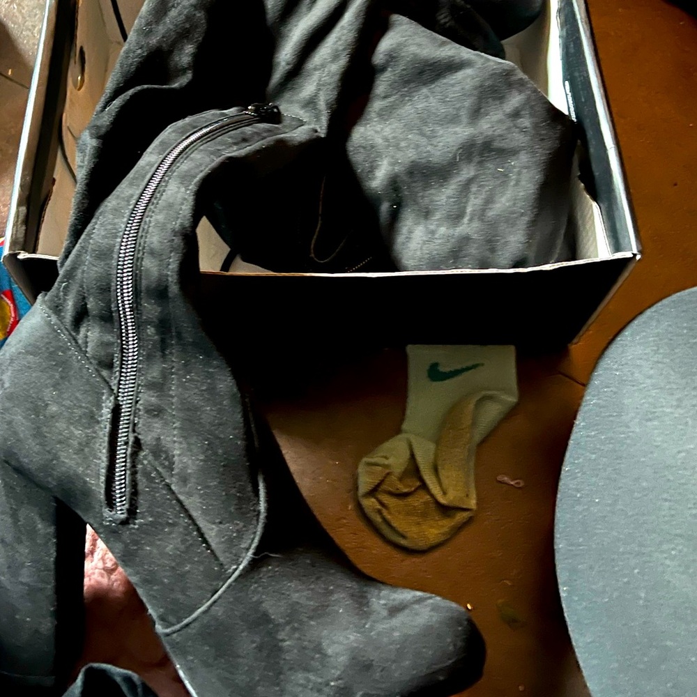 Knee high boots